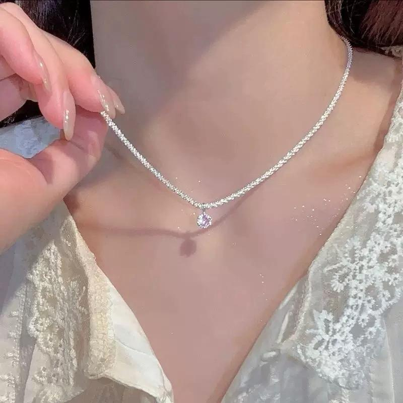 Karina粉钻项链