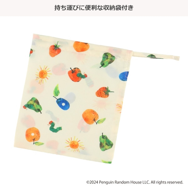 🇯🇵預訂 日本直送🇯🇵好餓的毛毛蟲滿印雨衣雨褸附收納袋