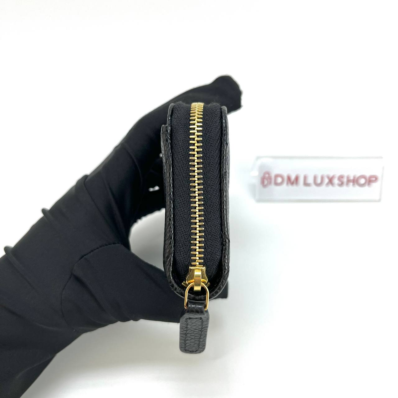 Chanel Classic Black Caviar Zipped Coin Purse (Microchip)
