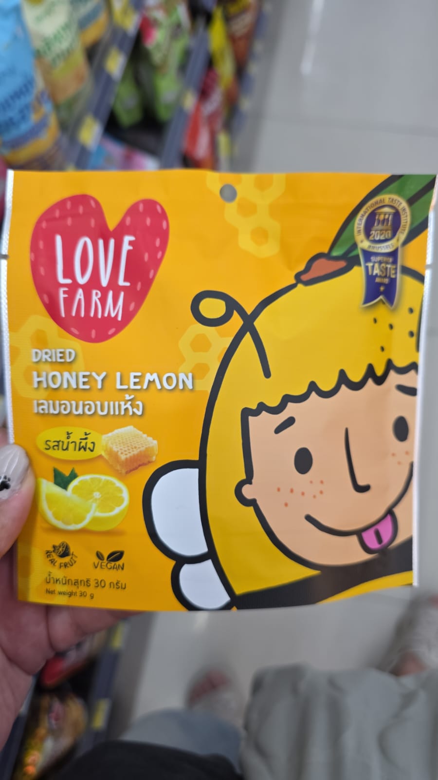 dried honey lemon