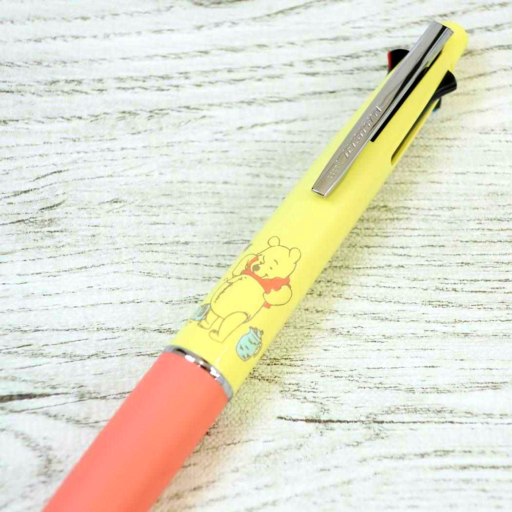 現貨｜Disney Winnie the Pooh 小熊維尼 日本製 uni Jetstream 4&1 多功能 5用筆 0.5mm 4色原子筆 + 0.5mm 鉛芯筆 (308049)