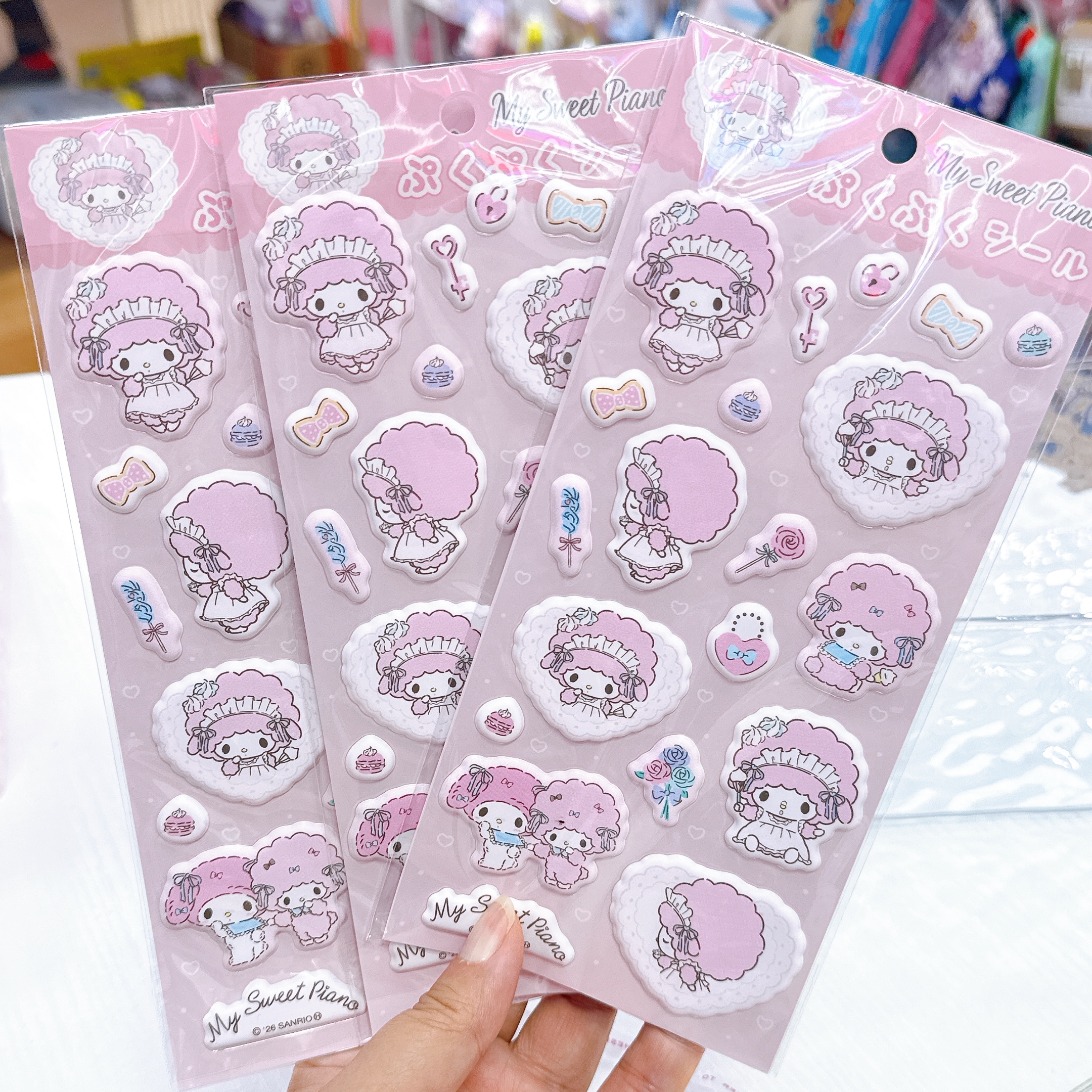 日本直送Piano貼紙