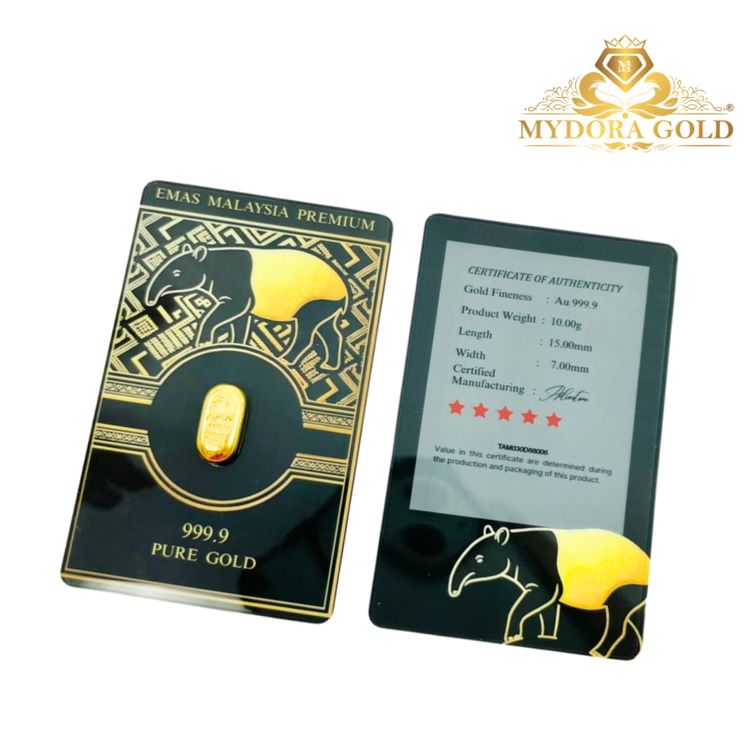MYDORA Casting Gold Bar 10g 999.9