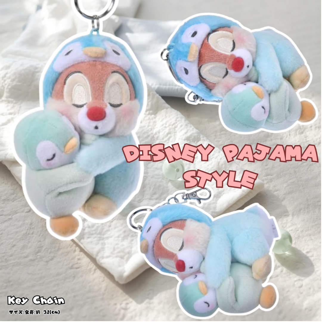 [訂購] [JDS] PAJAMA STYLE ｜ DONALD ｜ CHIP | DALE | STITCH | MINNIE ｜ 吊飾 {TF2605001}