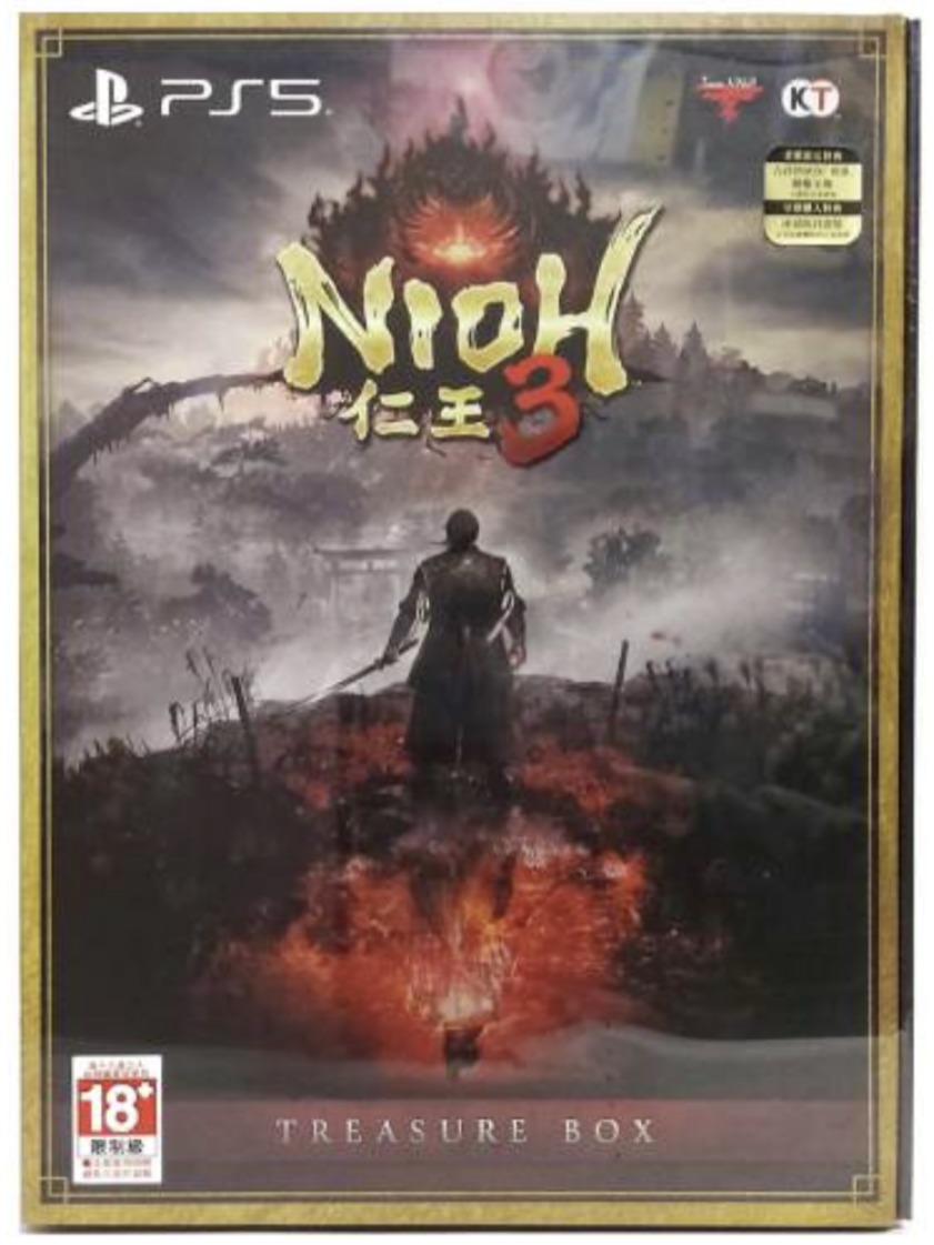 PS5 仁王3【特典版】Nioh 3【Treasure Box】中/日文 (中文封面) PS5-2630
