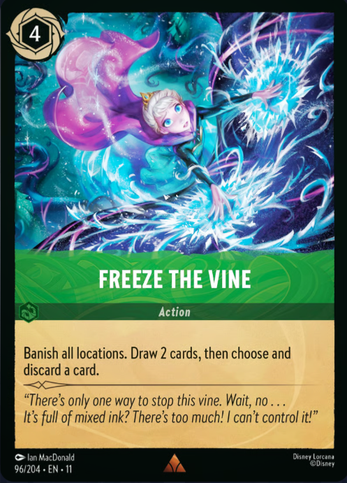 96/204 Freeze the Vine R