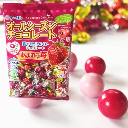 日本直送  甘王草莓四季巧克力 340克