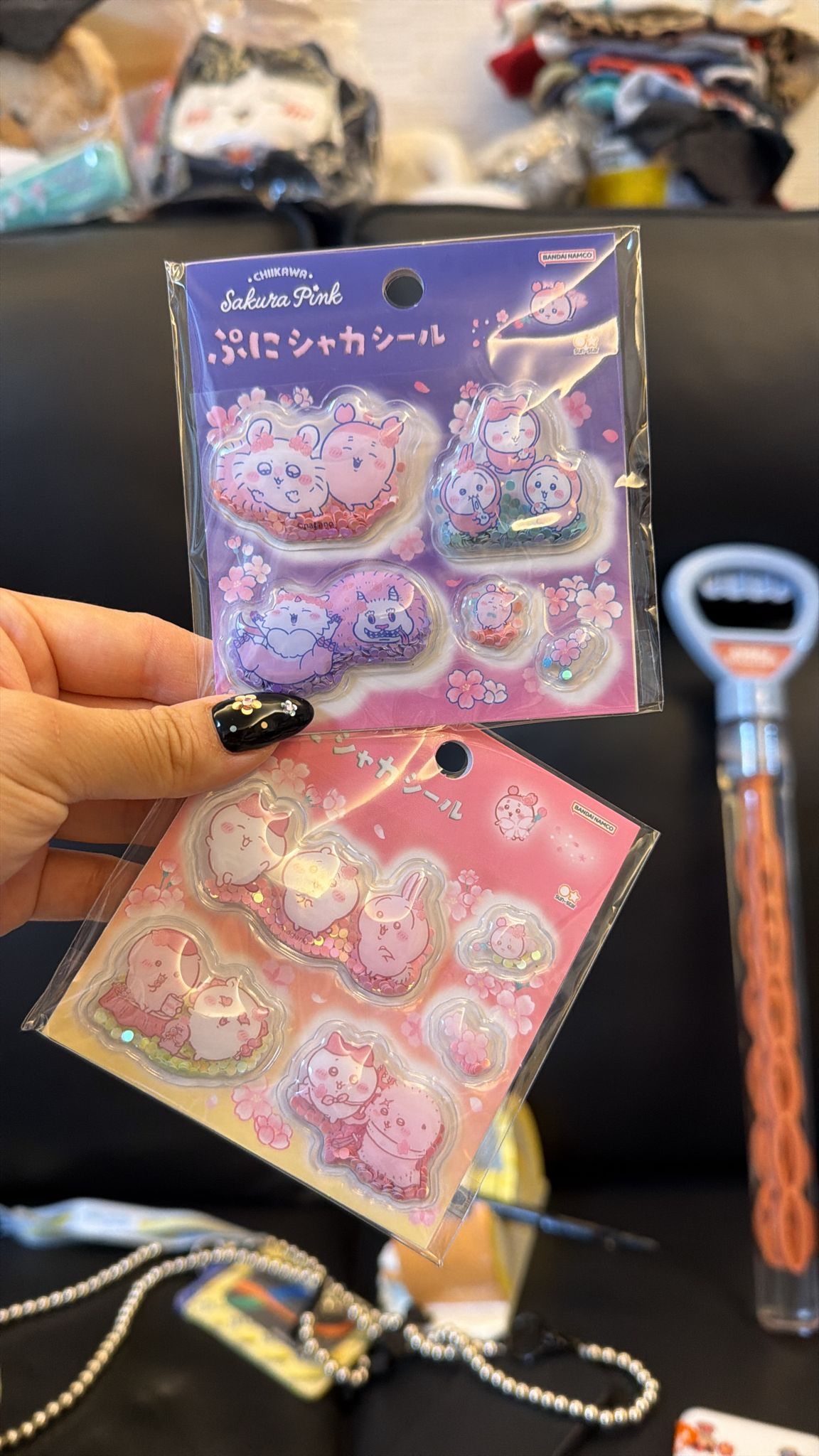 現貨 日本chiikawa 櫻花系列立體貼紙