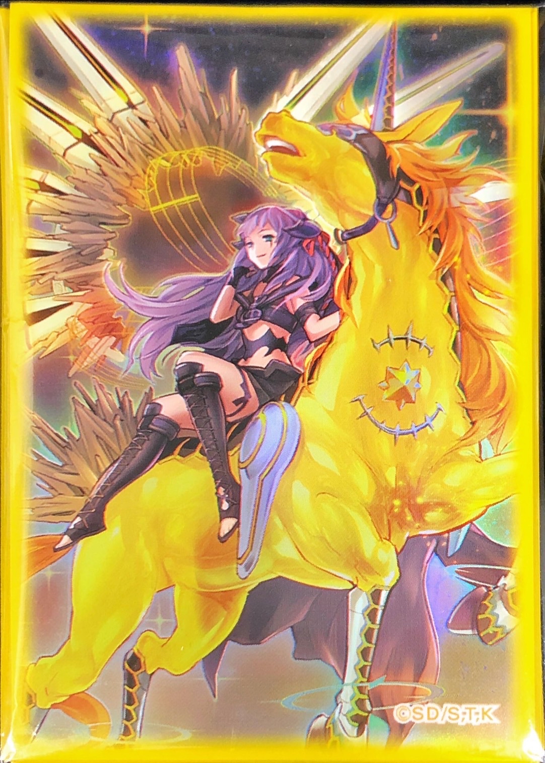 遊戲王卡套 - 夢幻魘獨角獸 100枚