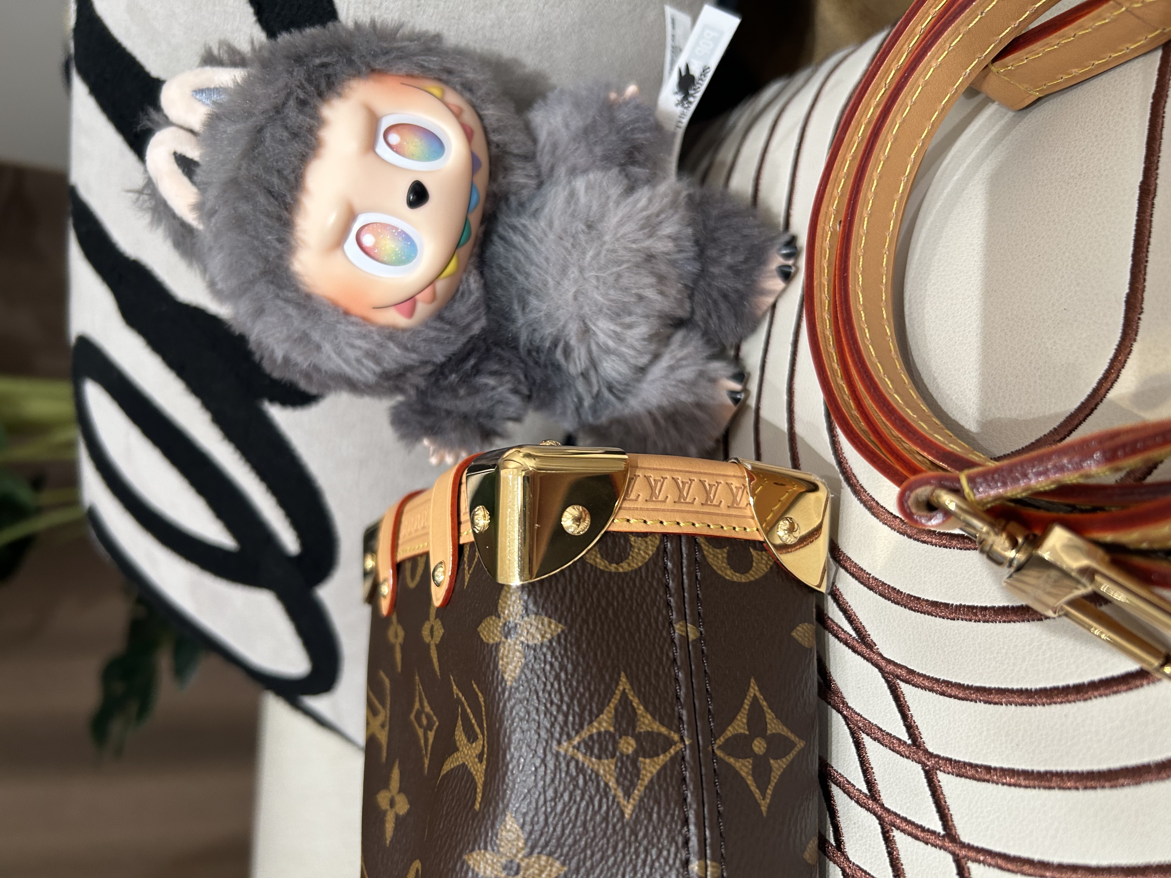 Lv Side Trunk PM M46815 100%Authentic ,98%new ✅Strap ✅dust bag ✅box 