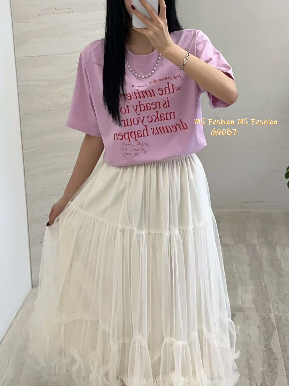 G6087 韓國🇰🇷字母珠鏈top