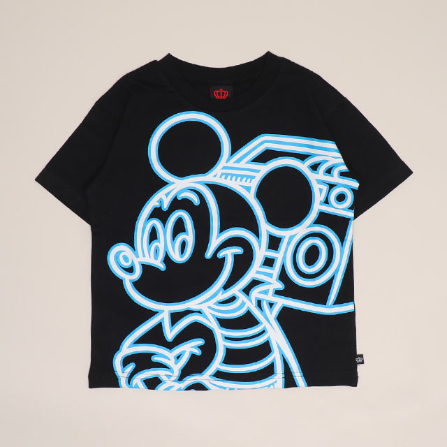 🆕【⭐訂購⭐】 🇯🇵日本直送 🌀#Disney ❣️ #親子裝❣️ 霓虹印花 蓄光 短袖 tee 🌀 [ELCA-0175] [260402]