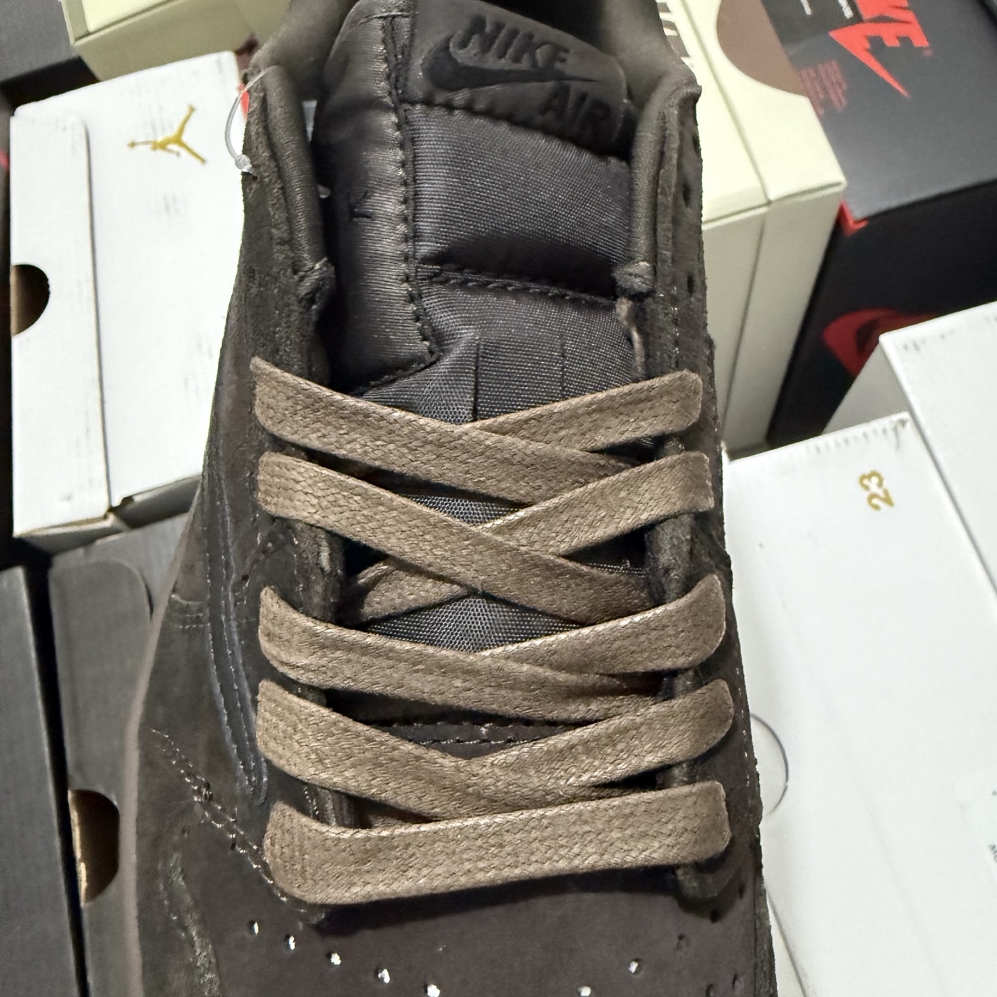 Nike Air Jordan 1 Retro Low OG SP Travis Scott "Velvet Brown" DM7866-202