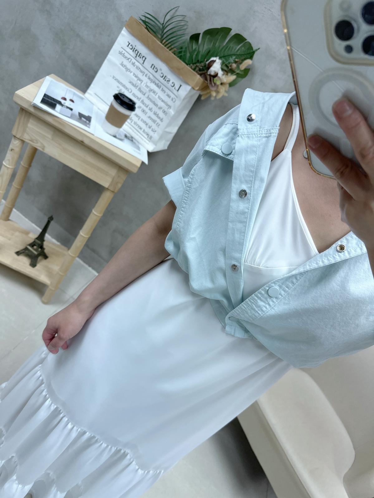 Q01 牛仔布束膊外套