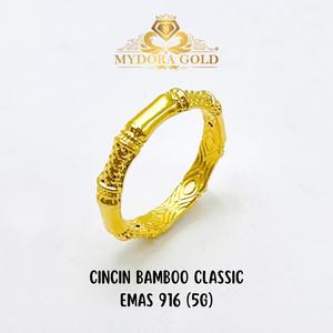 MYDORA Cincin Bamboo Classic (5G) l EMAS 916/22K