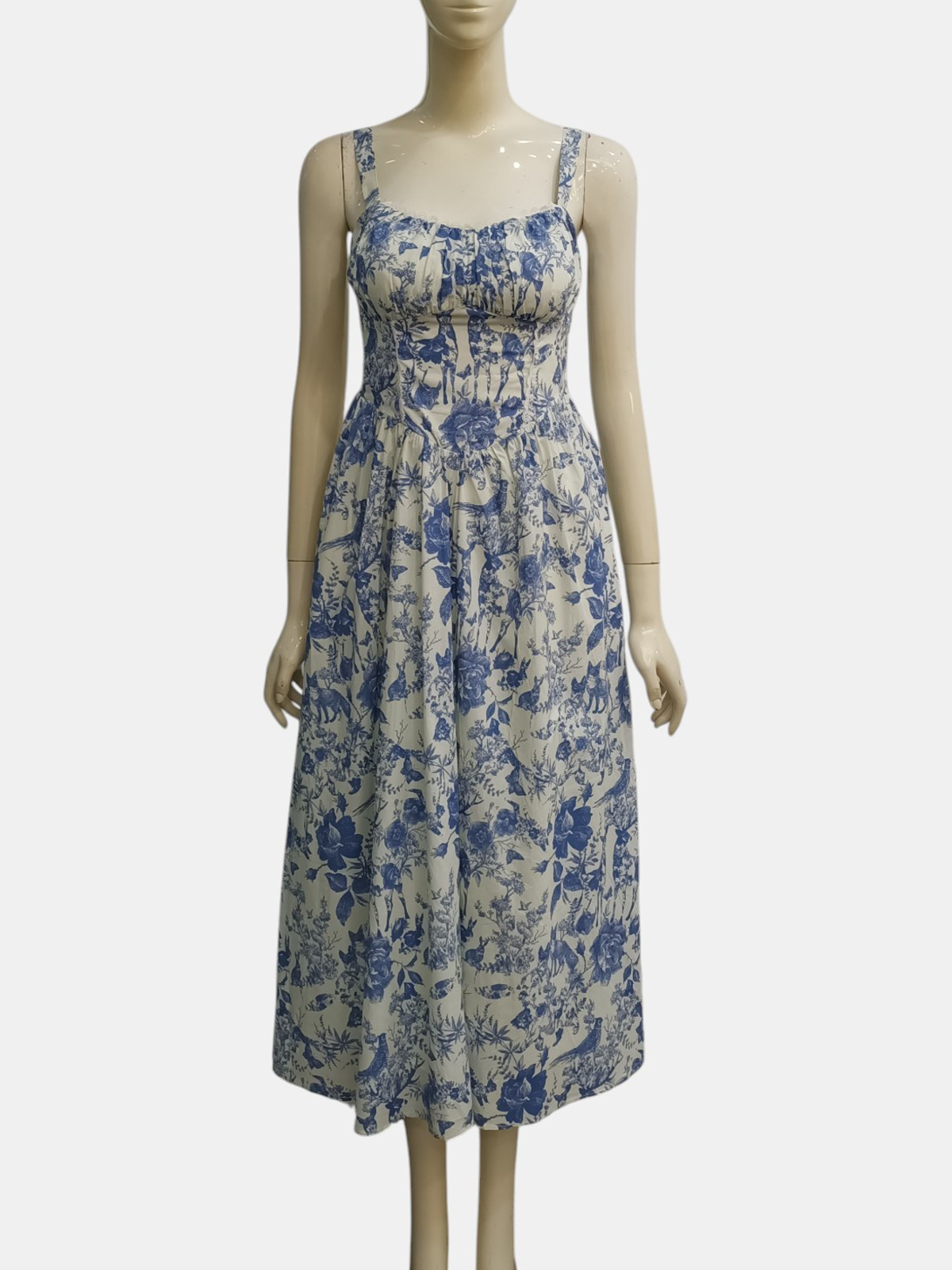 Summer Bloom Midi Dress M205