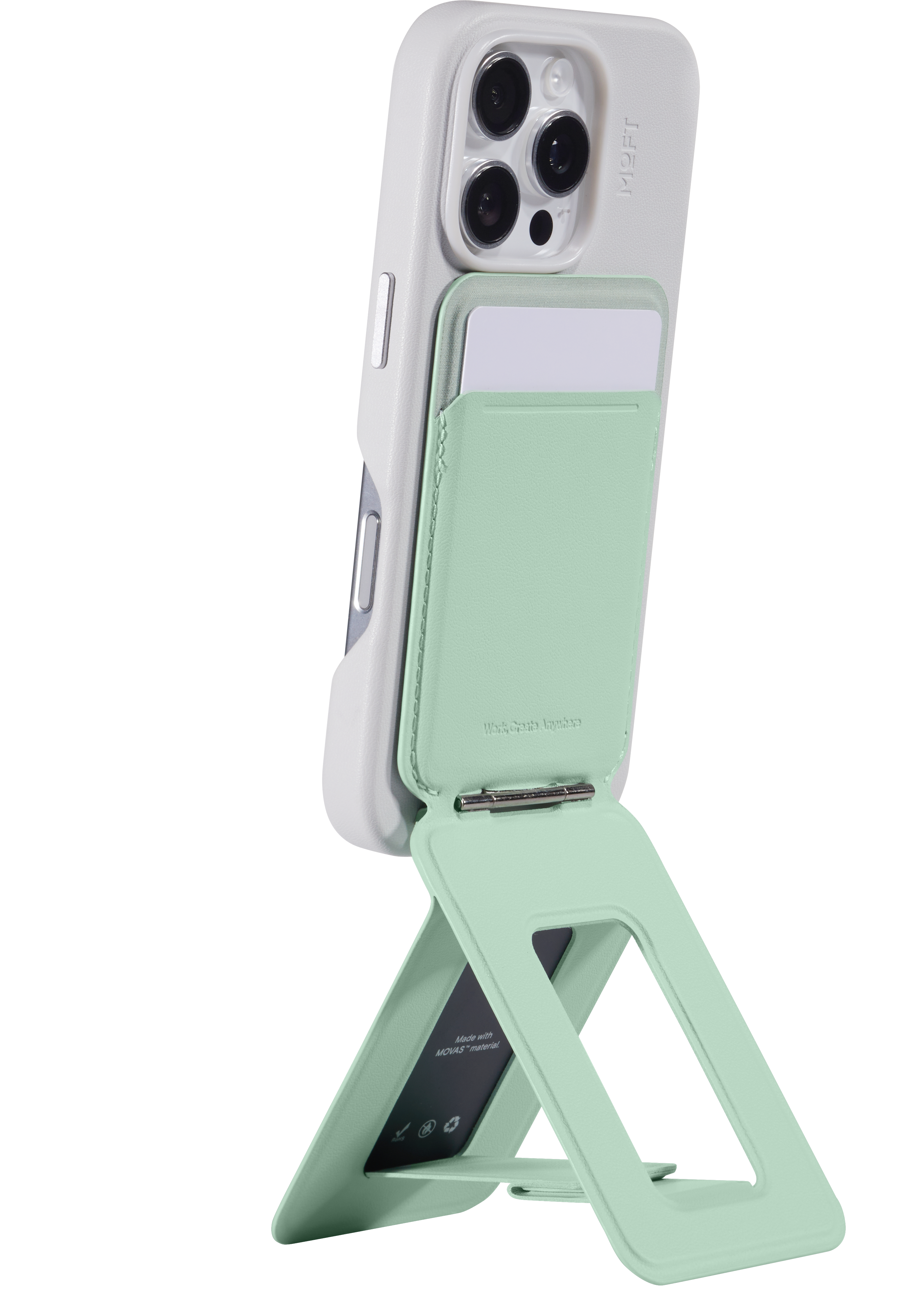 MOFT Snap Invisible Phone Tripod Wallet MOVAS™  專利純素皮革 MS027W