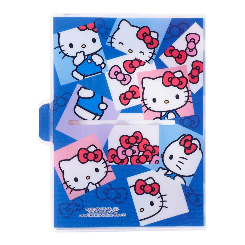 Hello Kitty PVC Passport Holder w/ Button PVC 面証件套 (閃紗料)