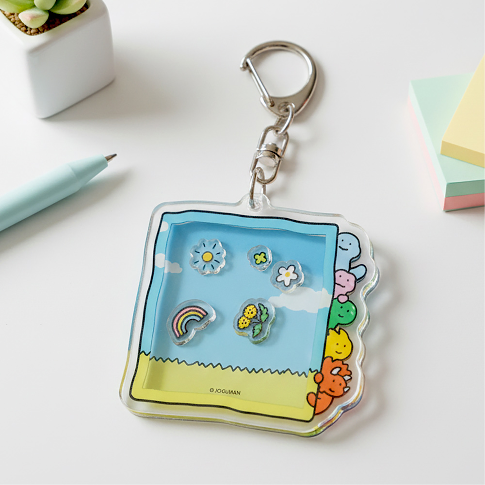📦訂購 台灣限定 STORY 故事銀飾 x JOGUMAN系列 搖搖樂鎖匙扣