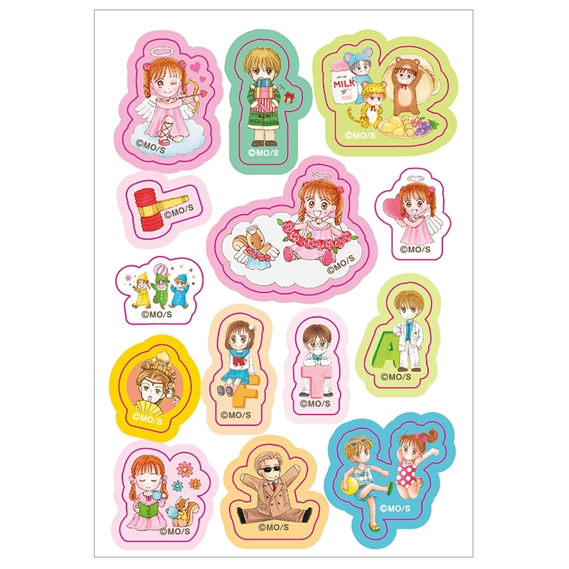 《Pre-Order》Puffy Aurora Sticker｜りぼん Ribbon Summer Greeting (26176-P）