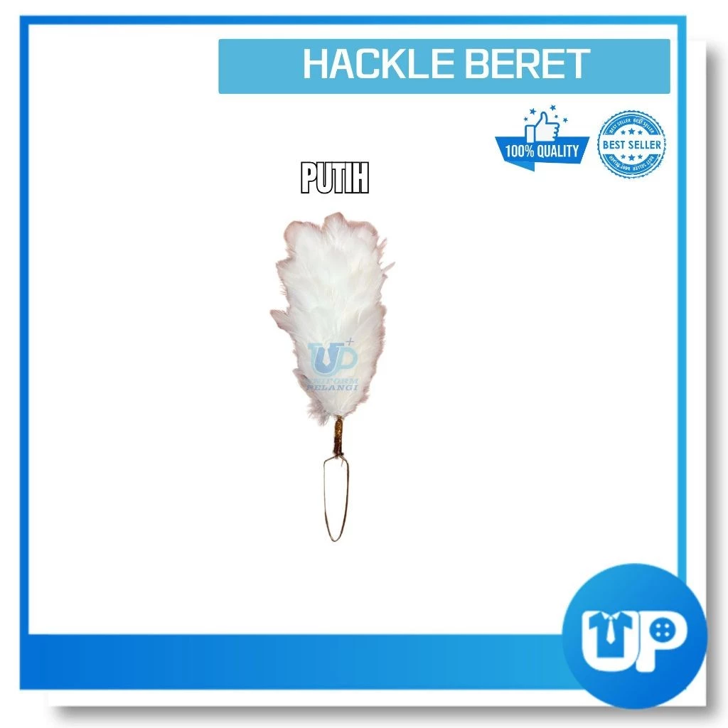 Hackle Jambul untuk Beret Bulu Ayam Kawad Sekolah Kadet Persatuan Uniform Kokurikulum Pelbagai Warna