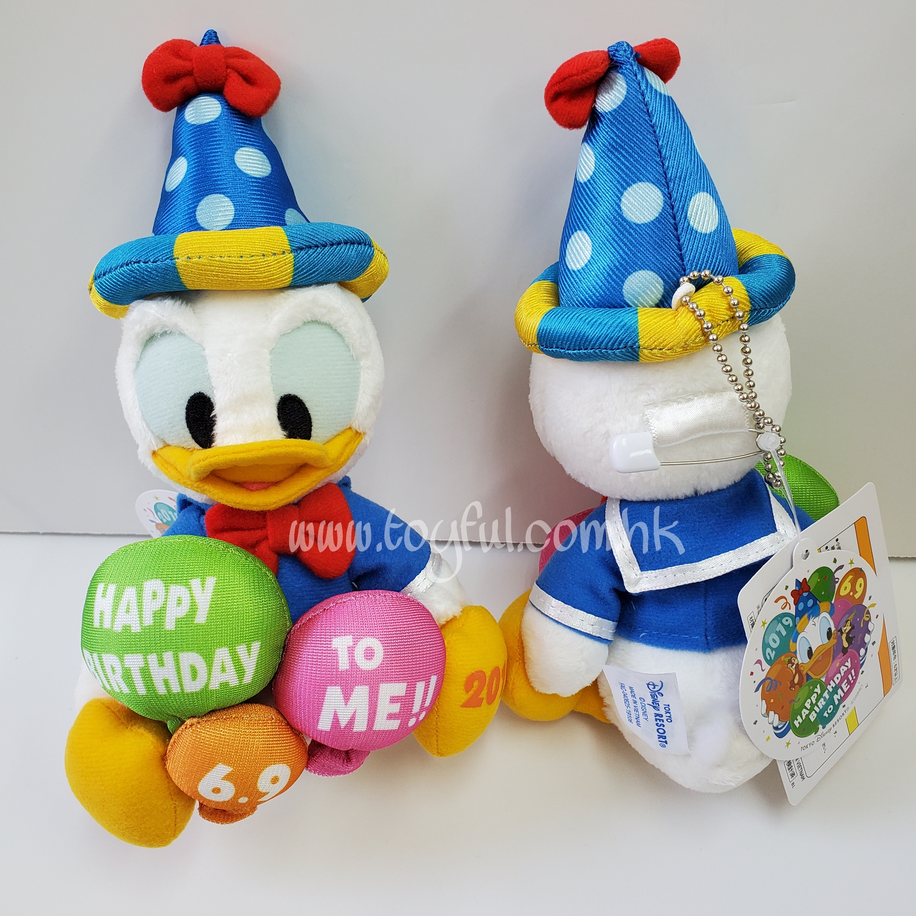 [現貨] [東京迪士尼] 唐老鴨生日 吊飾
