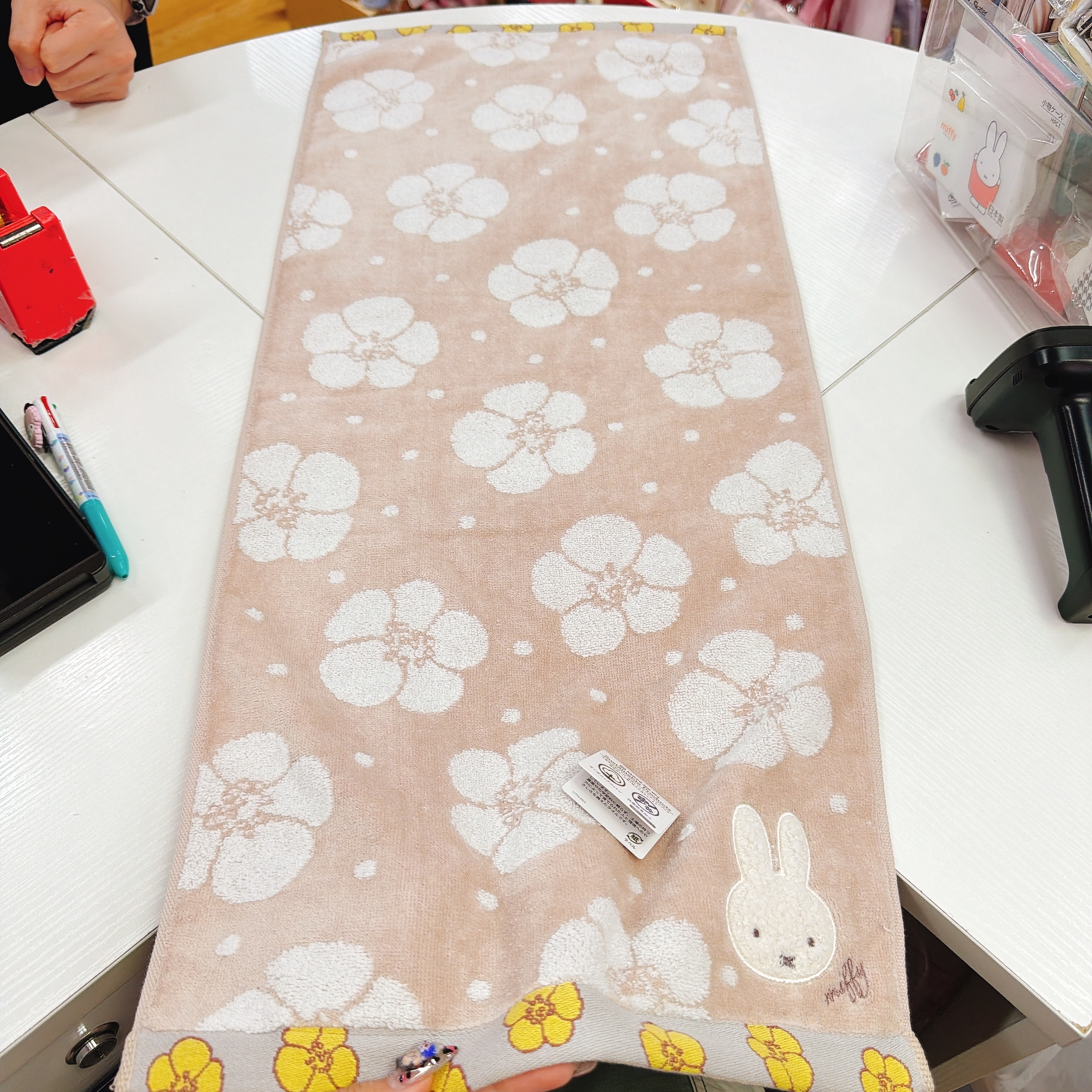 日本直送miffy長毛巾40*120cm