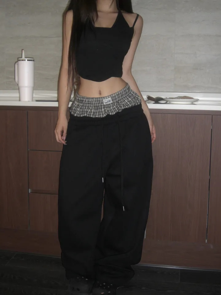 Double Waist Balloon Pants