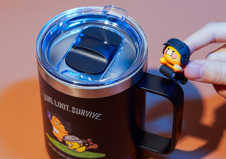 PUBG Battlegrounds X Kakao Friends Ryan & 春植 不鏽鋼杯 (300ml)