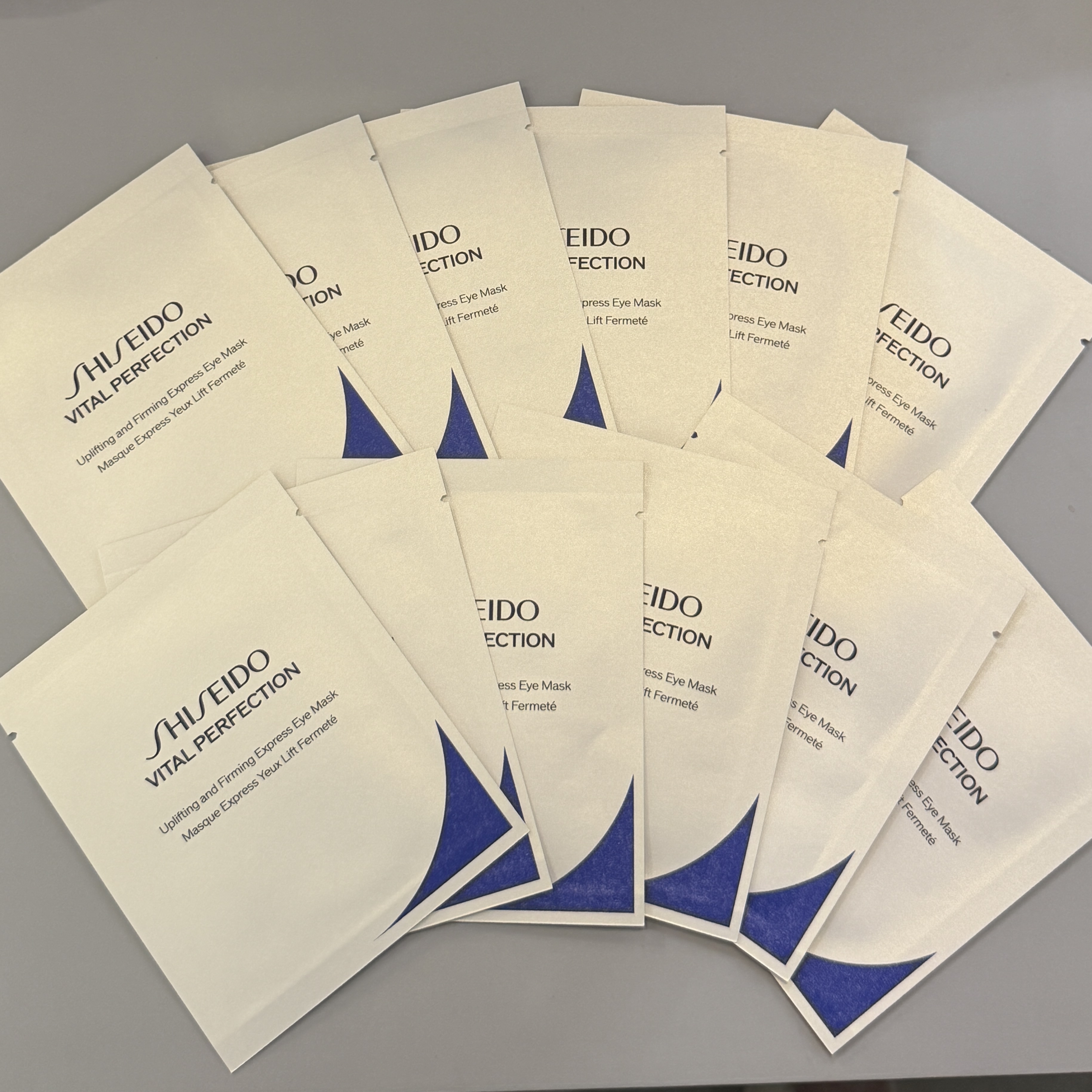 SHISEIDO VITAL PERFECTION 資生堂賦活瞬效提拉眼膜 悅薇眼膜12對 新版（環保無盒版）