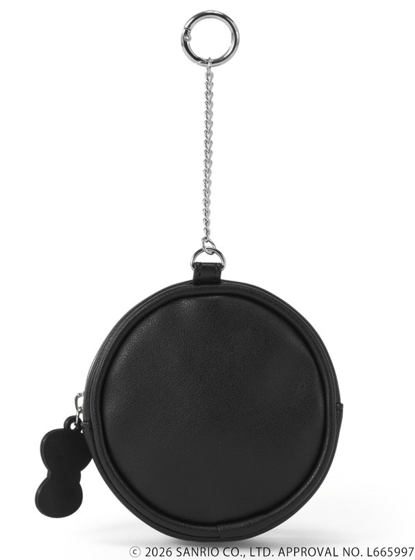 🎀【預訂】小麥色肌膚 Kitty x GRL  斑馬紋圓形小掛包