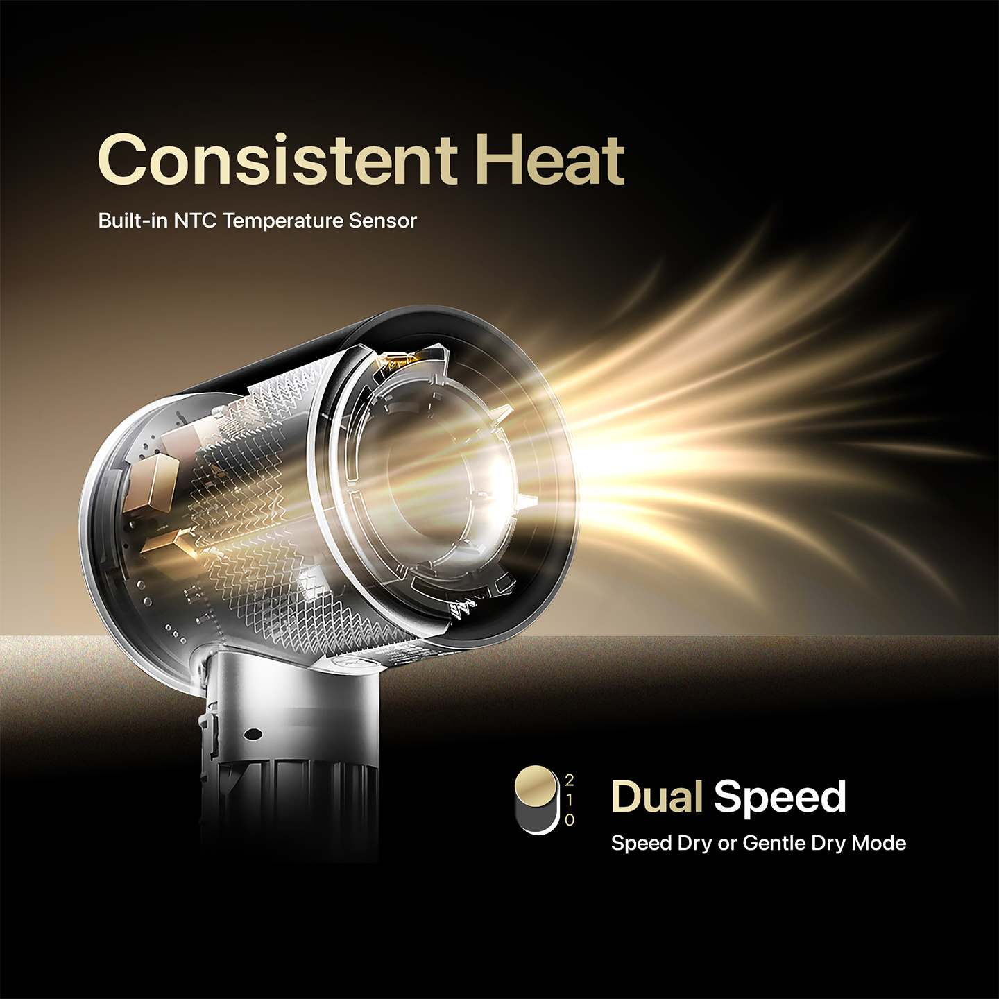 Faber 1800W Aura Hair Dryer LG1803BK