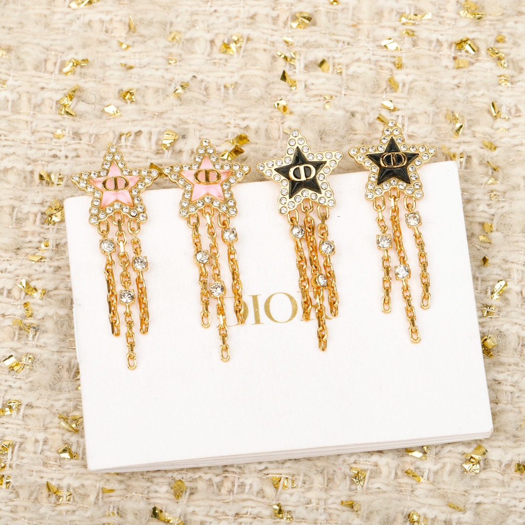 【現貨】Dior Petit CD Lucky Baroque 耳環 連禮盒