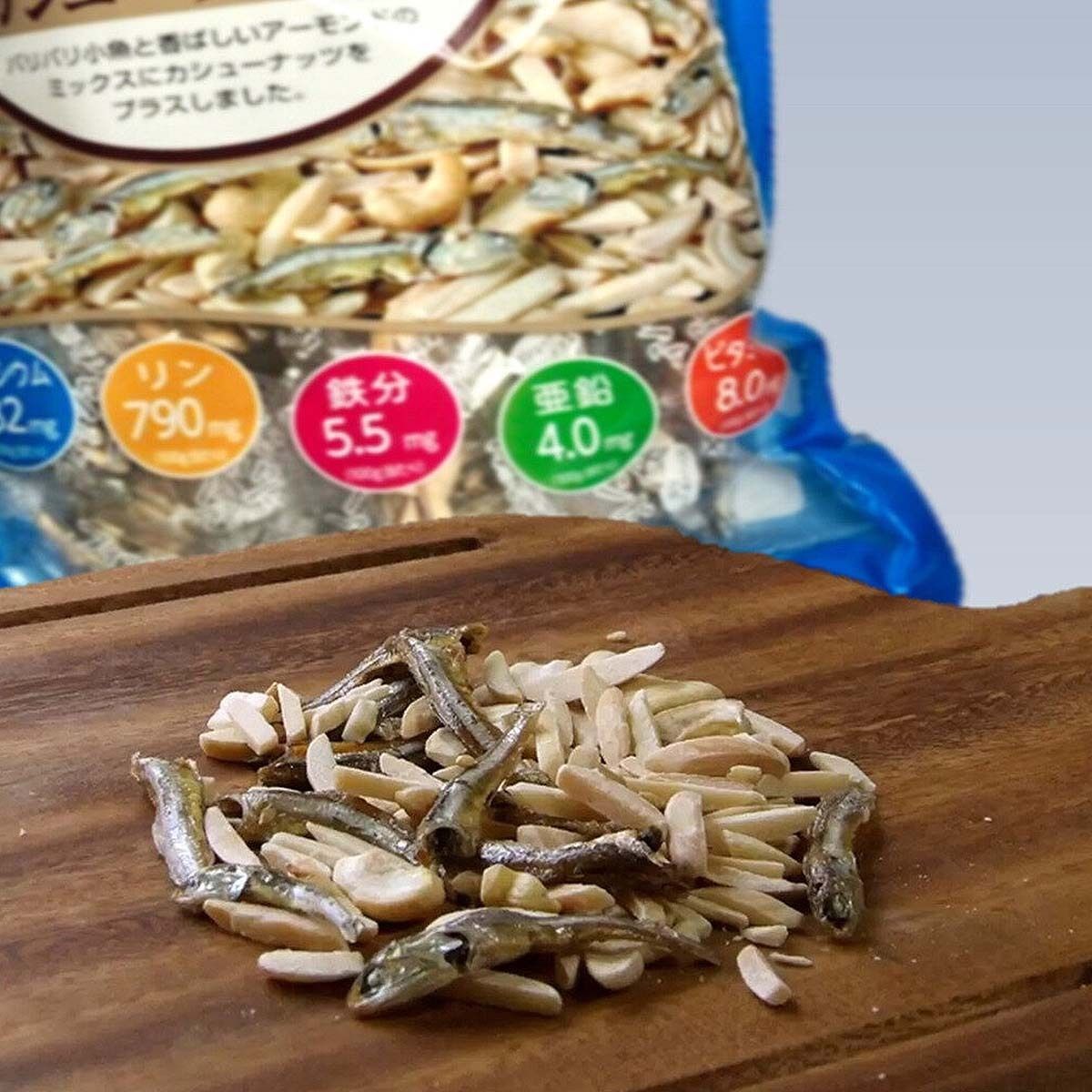 日本Costco直送 日本Hearth 三重 鮮香 小魚杏仁腰果 健康營養 零食 超值家庭裝(420g)