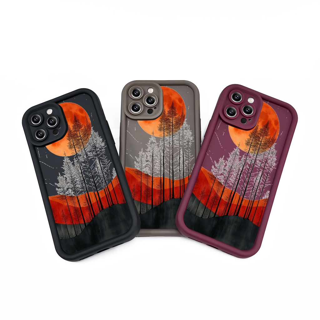 TPU DESIGN CASE PHONE FOR SAMSUNG - DESIGN MOON D