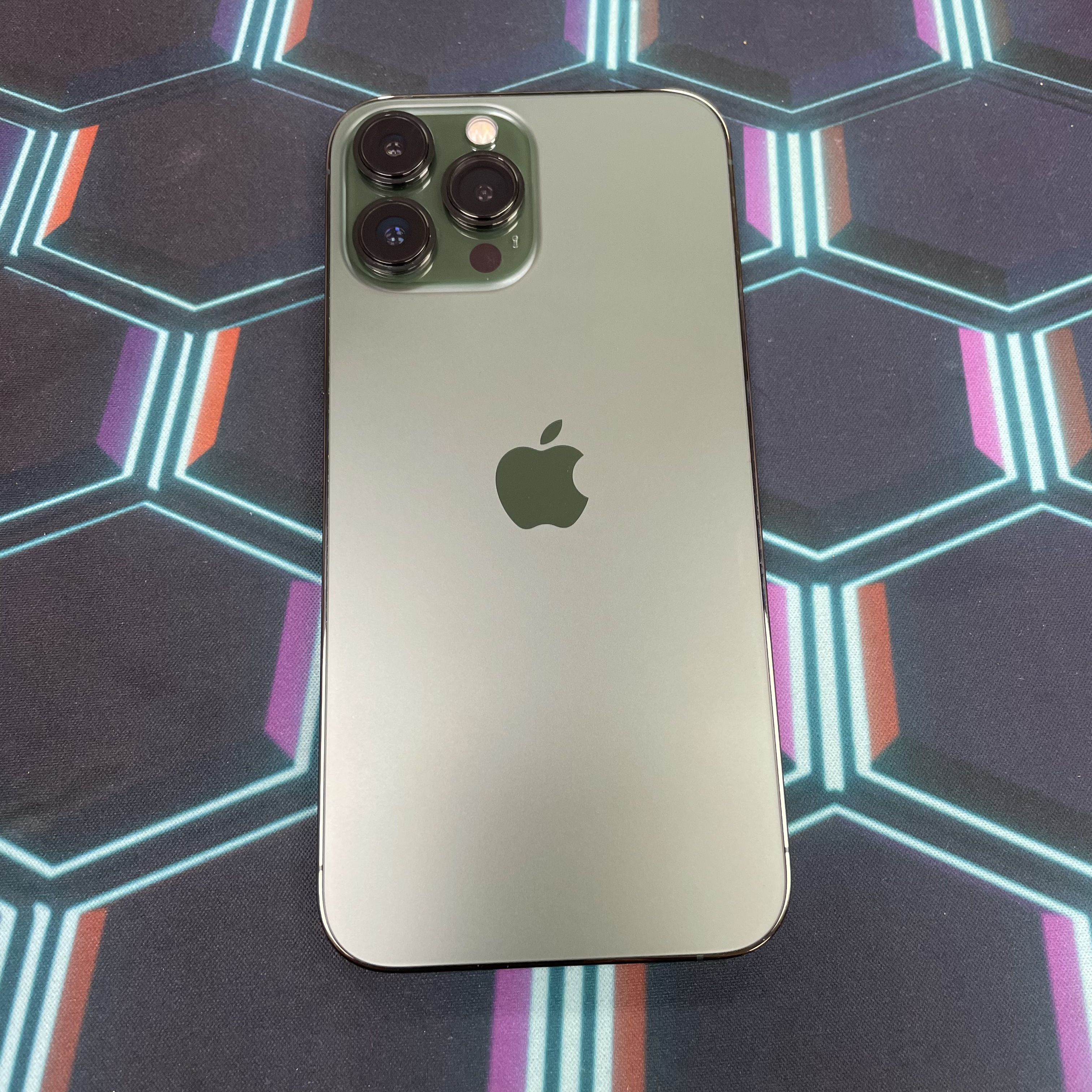 *7714 13 pro max 完美機 256GB 電71 綠色 green