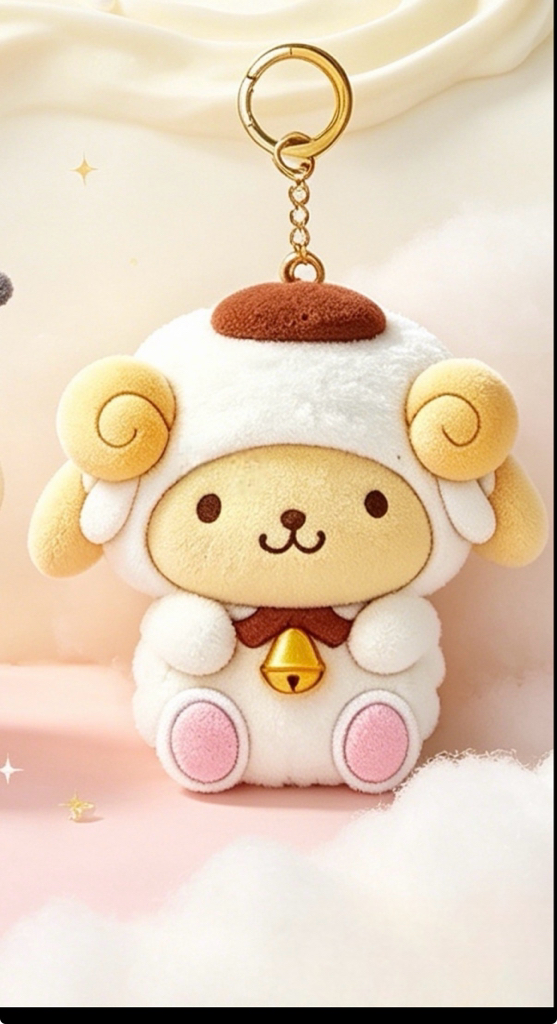 ［11月底到貨] Sanrio 11月新款綿羊公仔掛飾