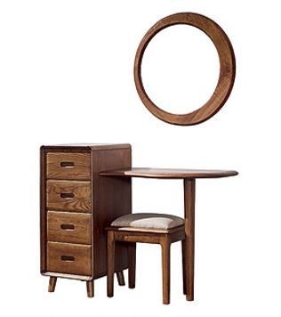 單邊櫃連梳妝台 