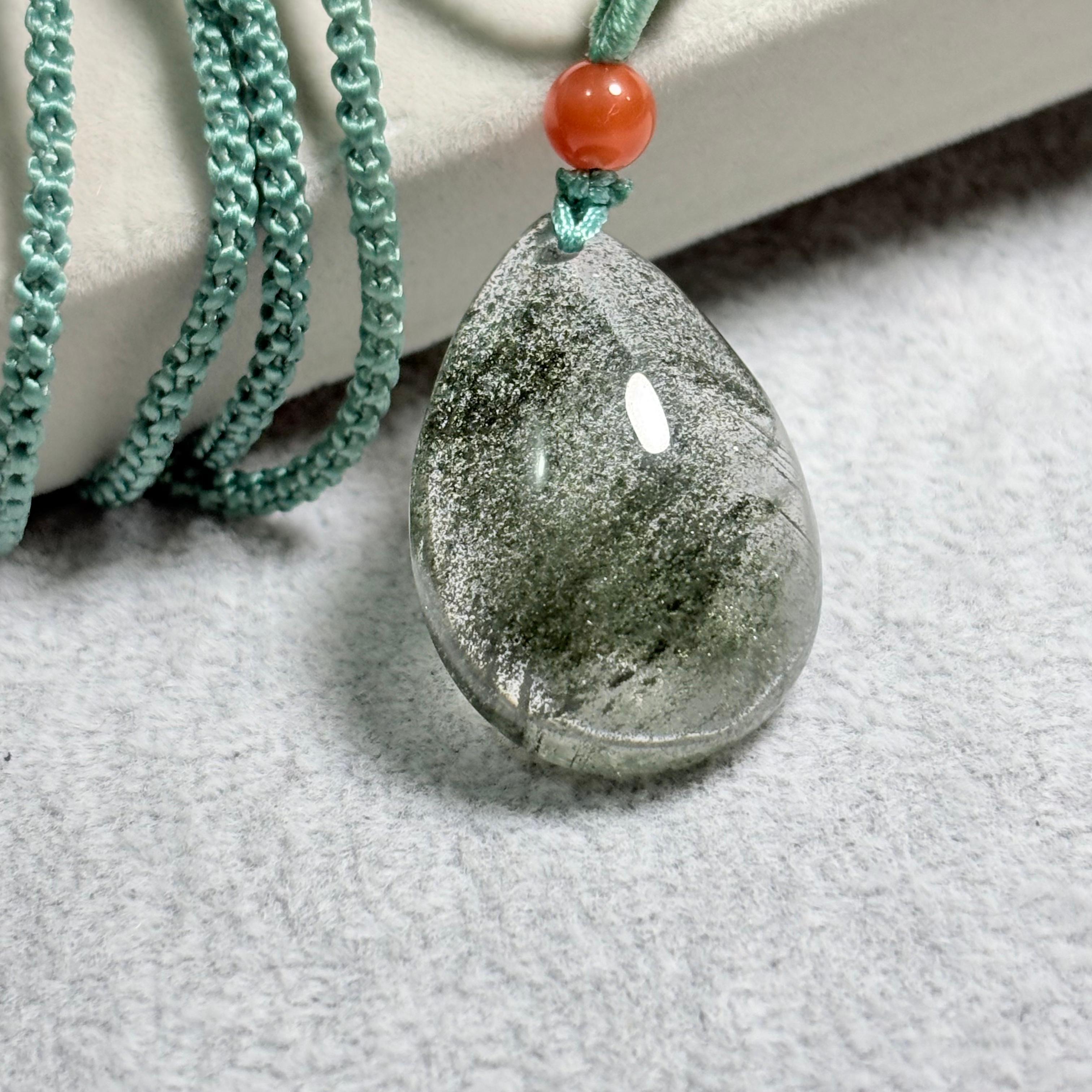 綠幽靈吊墜（重約：10克）附送證書No. 19-262