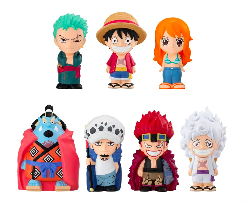 [海賊王] Bandai 搪膠公仔盲盒 (英文版) | 件