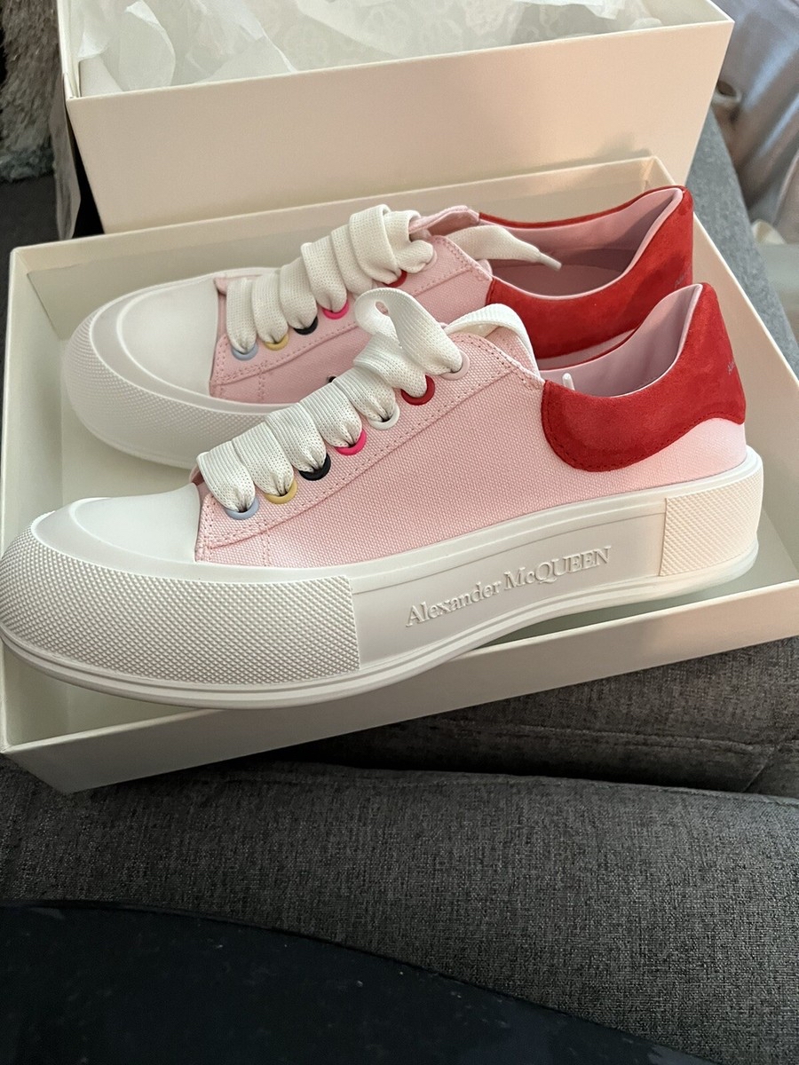 清貨價‼️訂定新年着📮McQueen Deck sneaker  Size 36 39