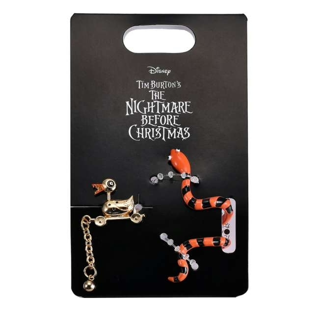 🌸 【預訂】Killer Duck & Snake耳環 - Fashion Collection - 2026 TIM BURTON'S THE NIGHTMARE BEFORE CHRISTMAS