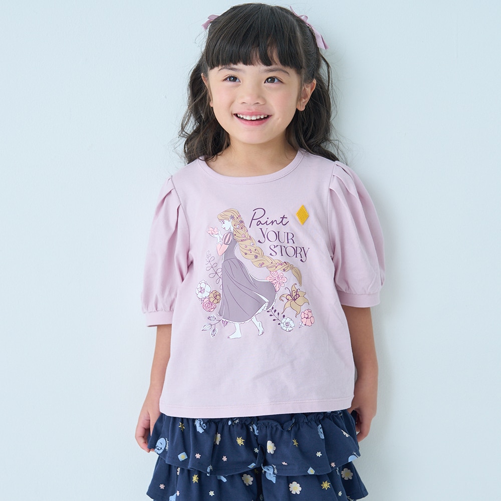 🆕【⭐訂購⭐】🌀 🇯🇵 日本直送 #Disney #Elsa / #Rapunzel / #Ariel 輕薄透氣 泡泡短袖Tee🌀 [ELCA-0195][260421]