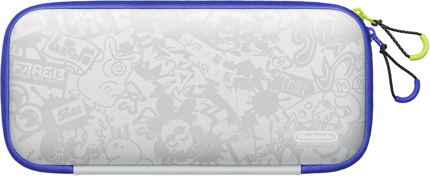 ＜特價＞ (行版) Nintendo Switch 便攜包 斯普拉遁3版 (附螢幕保護貼) NS Carrying Case & Screen Protector (Splatoon 3 Edition) 