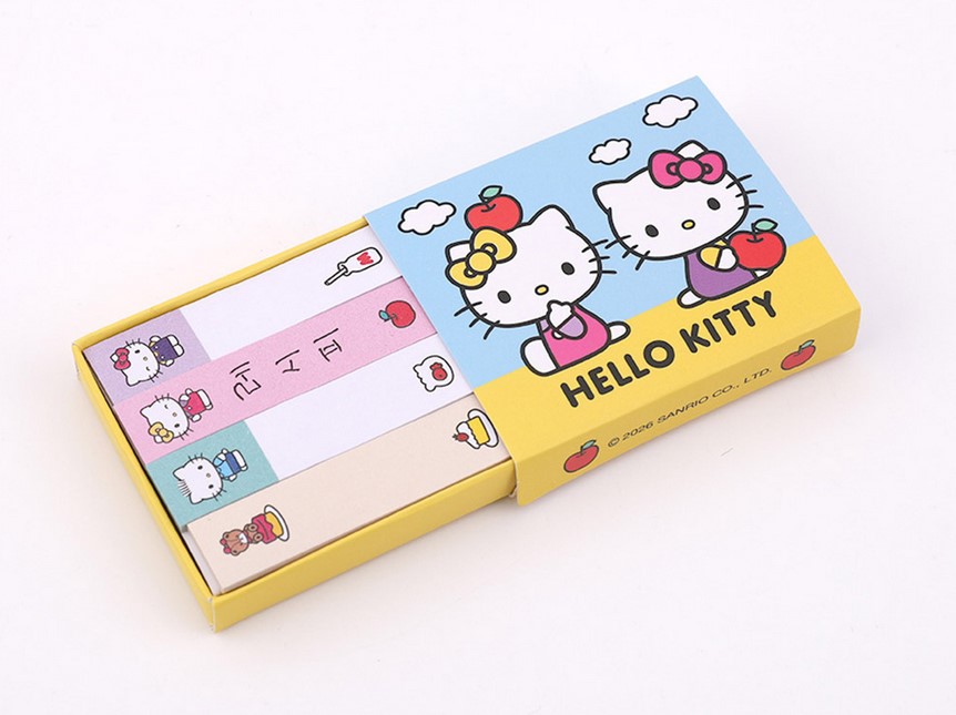 【預訂】韓國直送 Sanrio Hello Kitty 抽屜式便條紙