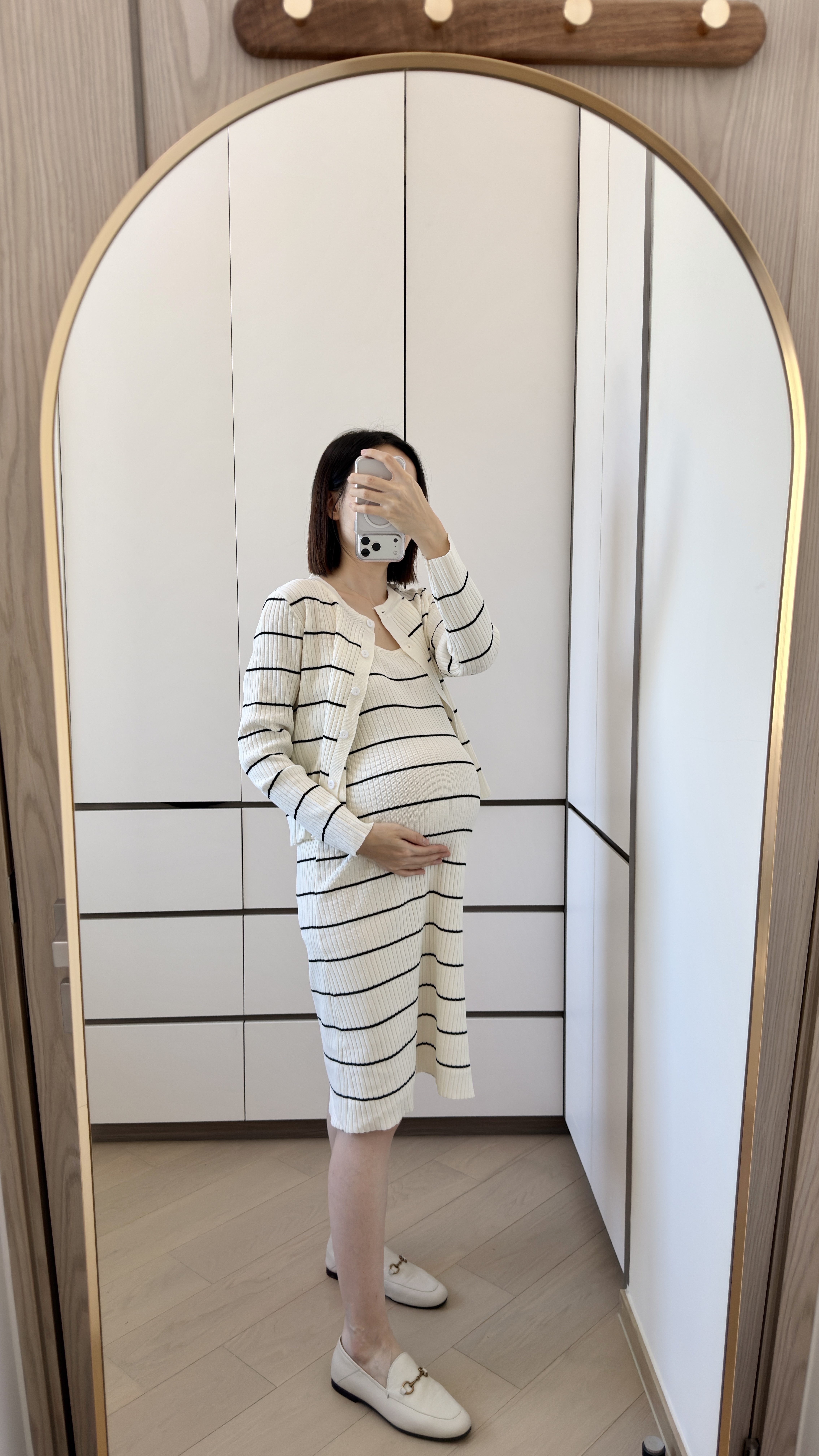 THE ÉLISE STRIPED KNIT SET