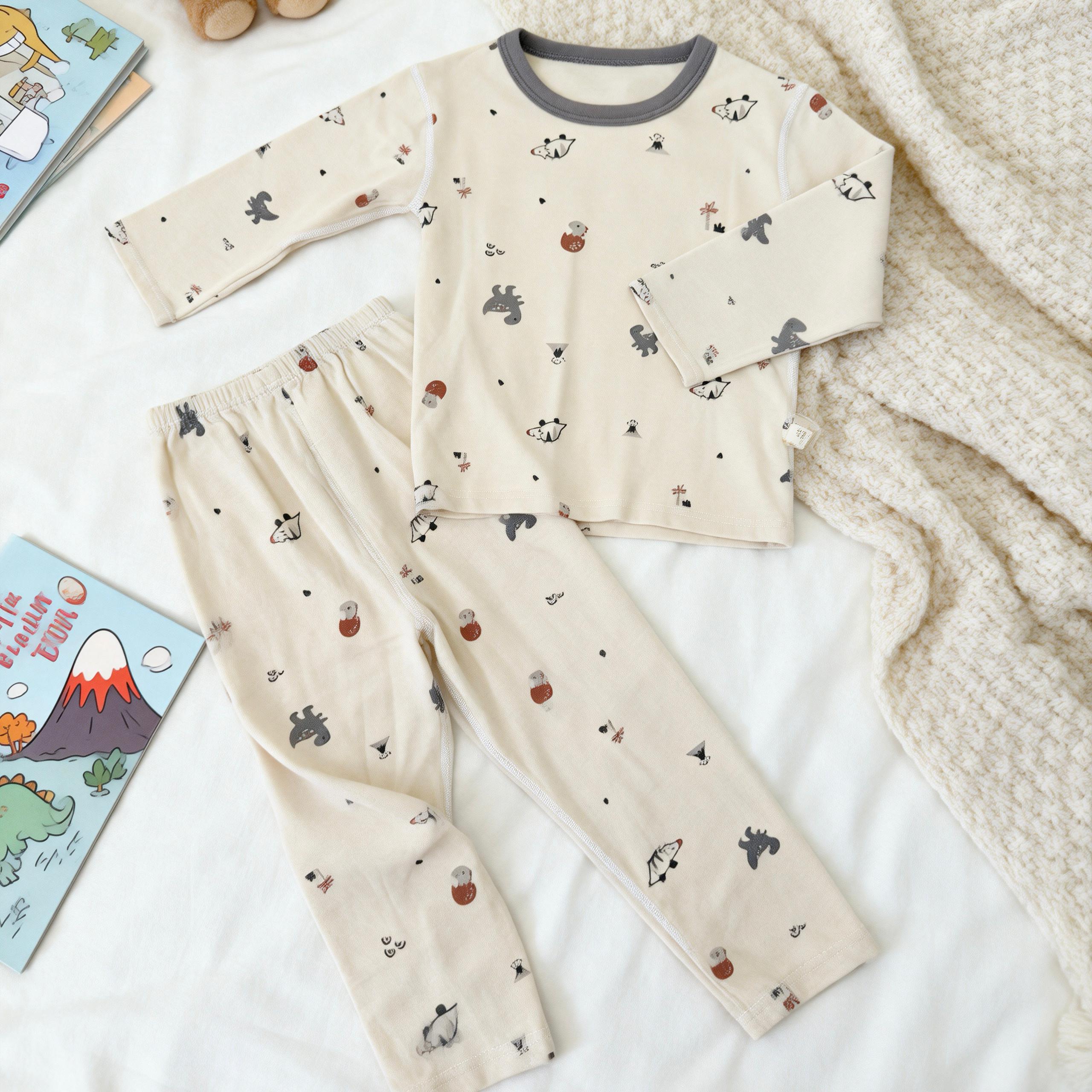 42129903 | Dinosaur Print Pajama Set for Kids