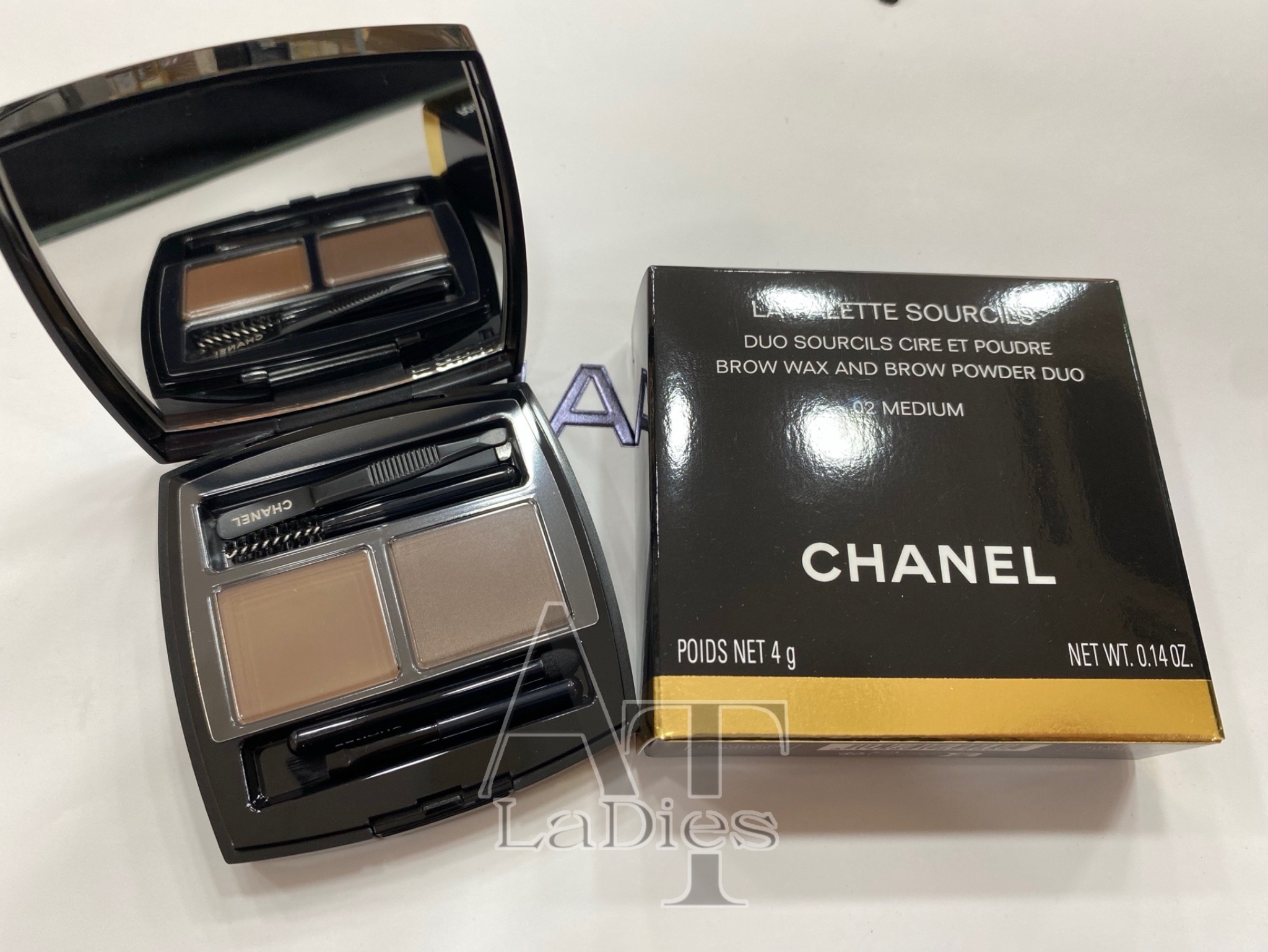 Chanel雙色眉粉#02 