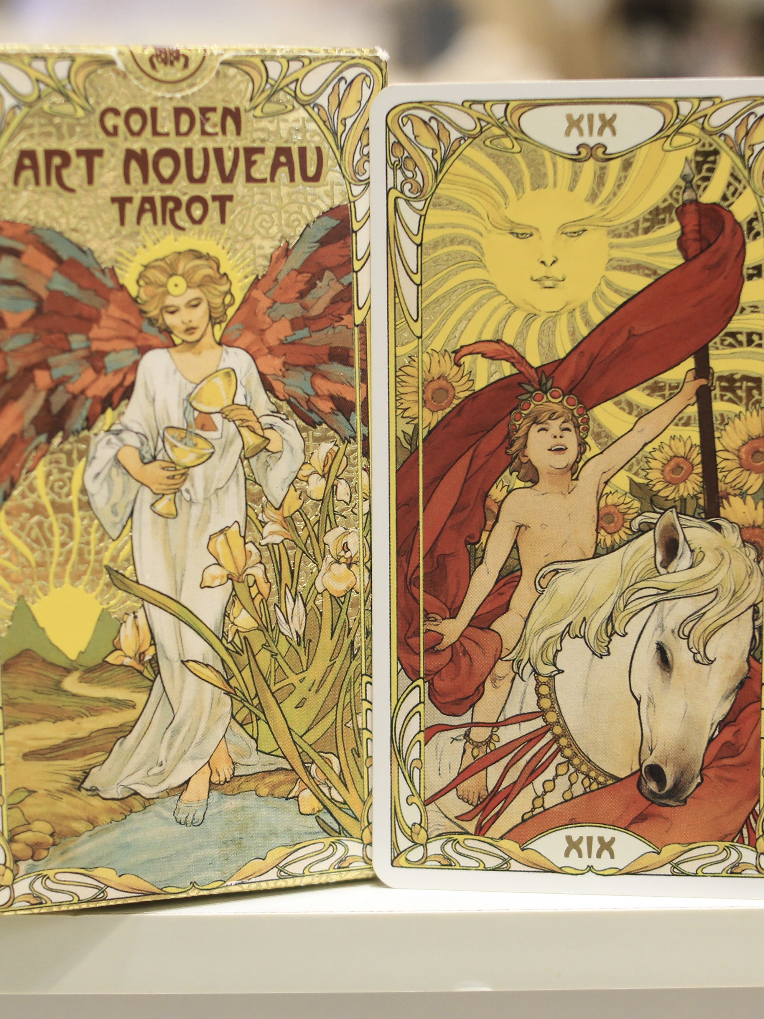GOLDEN ART NOUVEAU TAROT 黃金新藝術塔羅牌