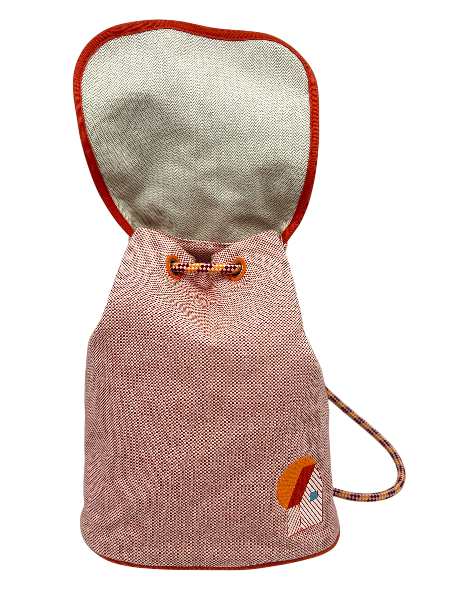 Pre-Owned HERMÉS Les Cabanes Canvas Backpack / Product Code: 26051912